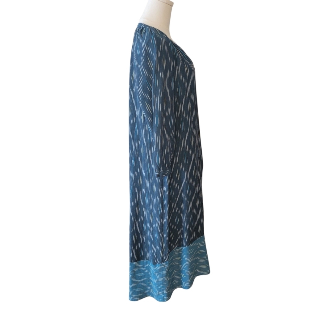 J. Jill Green Cotton Midi Tunic Dress Size XS - Picture 4 of 6